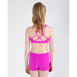 Energetiks Ava Crop Top | Hot Pink