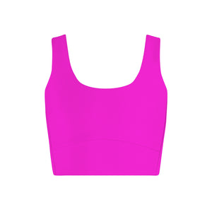 Energetiks Tori Crop Top | Hot Pink