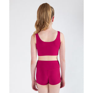 Energetiks Tori Crop Top | Raspberry