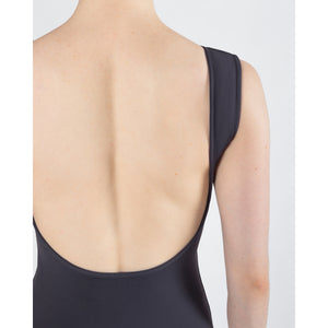 Energetiks Veronica Low Back Leotard | Black Amethyst (Adult)