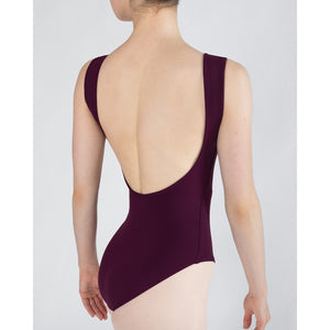 Energetiks Veronica Low Back Leotard | Wine (Adult)