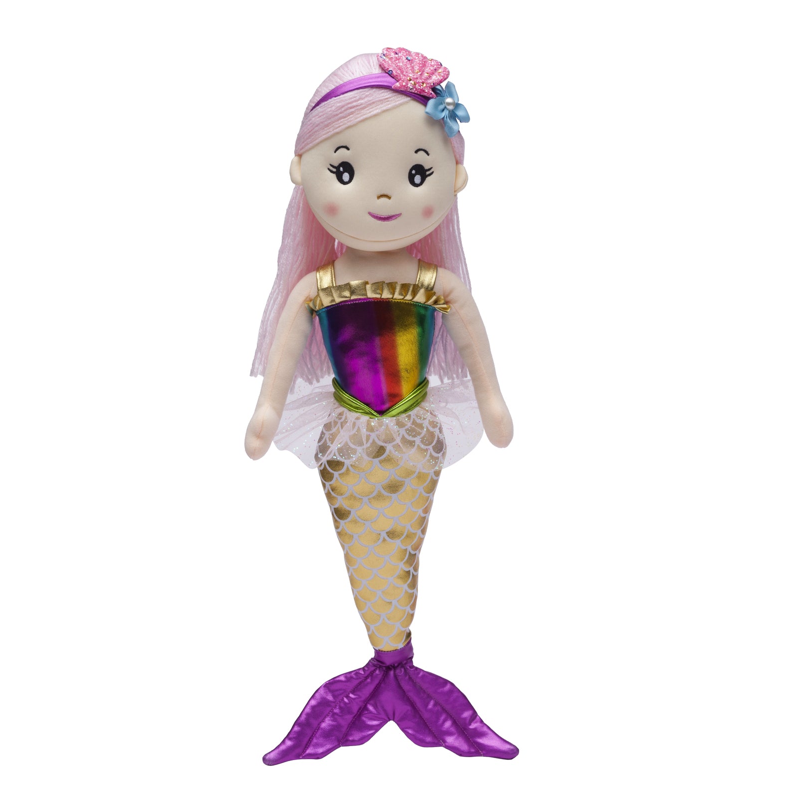 Mermaid plush on sale doll australia