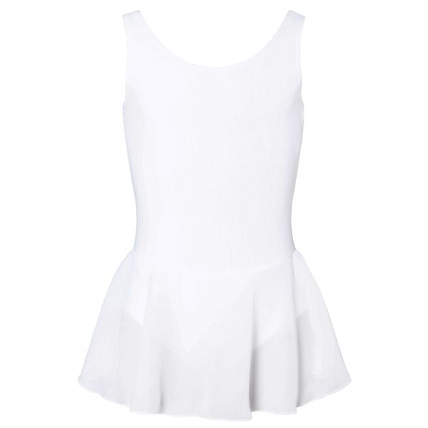 Energetiks Emery Leotard With Skirt | White (Child)